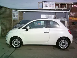 White Used 2017 Fiat 500 Lounge Hatchback | £5,995 (Fair price)