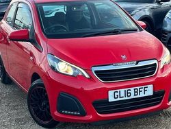 Red Used 2016 Peugeot 108 Active Hatchback | £3,999 (Fair price)