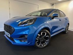 Desert island blue Used 2022 Ford Puma Gen-E ST-Line X SUV | £17,499 (Fair price)