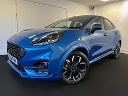 Desert island blue Used 2022 Ford Puma Gen-E ST-Line X SUV | £17,499 (Fair price)