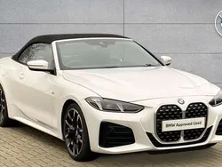 White Used 2024 BMW 420 M Sport Cabriolet | £45,555 (Expensive)