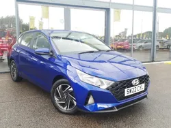 Blue Used 2022 Hyundai i20 SE Hatchback | £15,998 (Fair price)