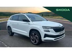 White Used 2024 Skoda Karoq SportLine SUV | £28,979 (Fair price)