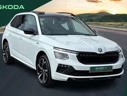 White Used 2024 Skoda Kamiq Monte Carlo SUV | £23,599 (Expensive)