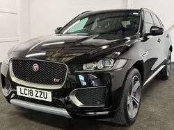 Black Used 2018 Jaguar F-Pace S SUV | £18,850 (Good price)