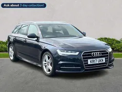 Blue Used 2017 Audi A6 S-Line Estate | £20,944 (A bit pricey)