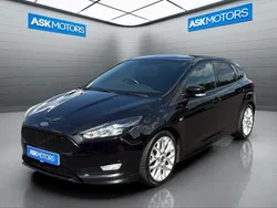 Black Used 2017 Ford Focus ST-Line Hatchback | £7,299 (Fair price)