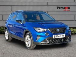 Blue New 2025 Seat Arona FR SUV | £18,679 (Fair price)