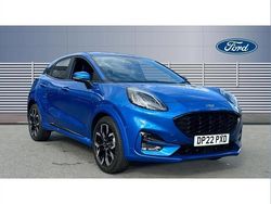 Blue Used 2022 Ford Puma Gen-E ST-Line X SUV | £16,350 (Fair price)