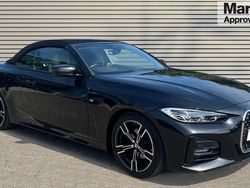 Black Used 2021 BMW 420 M Sport Cabriolet | £27,680 (Fair price)
