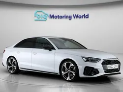 White Used 2022 Audi A4 Black Edition Sedan | £22,300 (A bit pricey)