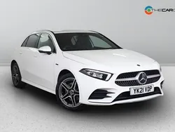 White Used 2021 Mercedes A250 AMG line Hatchback | £18,475 (Good price)