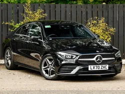 Black Used 2020 Mercedes CLA180 AMG Line Premium Sedan | £24,998 (A bit pricey)