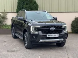 Black Used 2023 Ford Ranger Wildtrack Pickup | £31,950 (Good price)