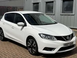White Used 2016 Nissan Pulsar Tekna Hatchback | £6,500 (Good price)