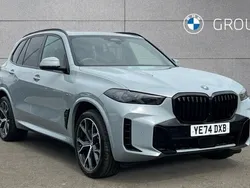 Grey Used 2024 BMW X5 M Sport SUV | £71,750 (Fair price)