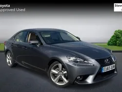 Grey Used 2015 Lexus IS300h Sedan | £16,200 (A bit pricey)