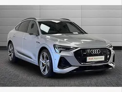Silver Used 2021 Audi e-tron Sportback Advanced SUV | £33,990