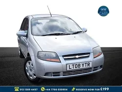Silver Used 2008 Chevrolet Kalos SE Hatchback | £1,000