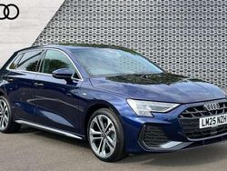 Blue Used 2025 Audi A3 e-tron S-Line Hatchback | £29,019 (Fair price)