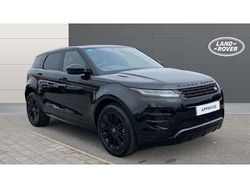 Black Used 2025 Land Rover Range Rover evoque HSE Dynamic SUV | £44,518