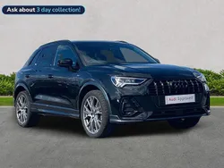 Black Used 2025 Audi Q3 Black Edition SUV | £36,482 (Fair price)
