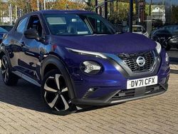 Blue Used 2021 Nissan Juke Tekna SUV | £13,990 (A bit pricey)