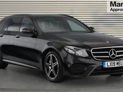 Black Used 2019 Mercedes E300 AMG Line Premium Plus Estate | £20,991 (Good price)