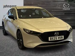 White New 2025 Mazda 3 Homura-Line Hatchback | £22,990 (Good price)