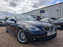 Black Used 2009 BMW 525 M Sport Sedan | £6,395