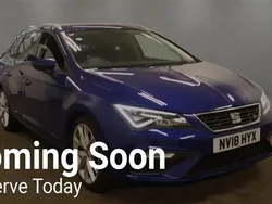 Blue Used 2018 Seat Leon ST FR Estate | £13,999 (A bit pricey)