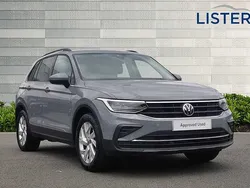 Moonstone grey Used 2021 VW Tiguan Life SUV | £19,490 (Fair price)