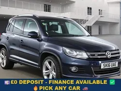 Blue Used 2016 VW Tiguan R-line Edition SUV | £11,899 (Super price)