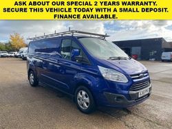 Blue Used 2016 Ford Transit Custom Limited Van | £6,947 (Super price)