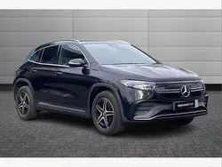 Cosmos black Used 2022 Mercedes EQA250 AMG line SUV | £23,295 (Fair price)