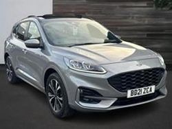 Silver Used 2021 Ford Kuga ST-Line X SUV | £18,499 (Fair price)