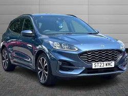 Chrome blue Used 2023 Ford Kuga ST-Line X SUV | £22,250 (Fair price)
