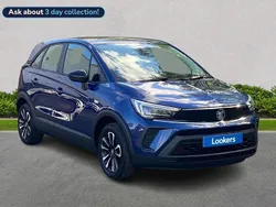 Blue Used 2022 Vauxhall Crossland Design Edition SUV | £10,881 (Good price)