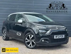 Black Used 2021 Citroën C3 PureTech Hatchback | £6,599 (Fair price)