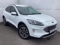 White Used 2022 Ford Kuga Titanium SUV | £16,990 (Good price)