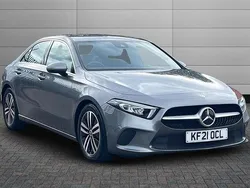 Mountain grey Used 2021 Mercedes A200 Sedan | £18,990 (Fair price)