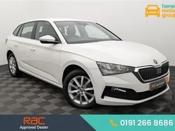 White Used 2021 Skoda Scala SE Technology Hatchback | £9,999 (Fair price)