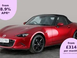 Red Used 2023 Mazda MX5 Exclusive-Line Cabriolet | £21,060 (Fair price)