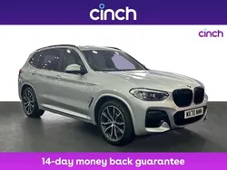 Silver Used 2020 BMW X3 M Sport SUV | £21,949 (Fair price)