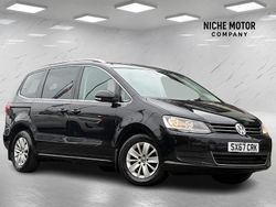 Black Used 2018 VW Sharan SE MPV | £13,750 (Fair price)