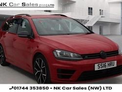 Red Used 2016 VW Golf VII R Estate | £13,000 (Good price)