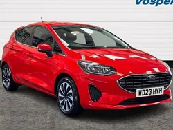 Red Used 2023 Ford Fiesta Titanium Hatchback | £14,200 (Good price)