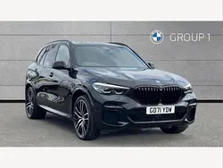Black Used 2021 BMW X5 M Sport SUV | £46,993 (Super price)