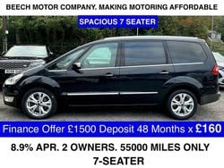 Black Used 2014 Ford Galaxy Titanium MPV | £7,990 (A bit pricey)