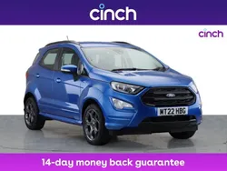 Blue Used 2022 Ford Ecosport ST-Line SUV | £13,219 (Fair price)